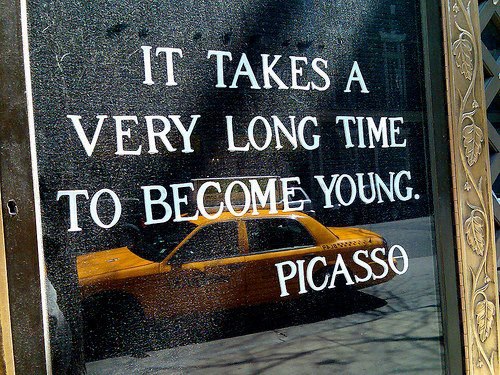 Long Time to Become Young_Picasso